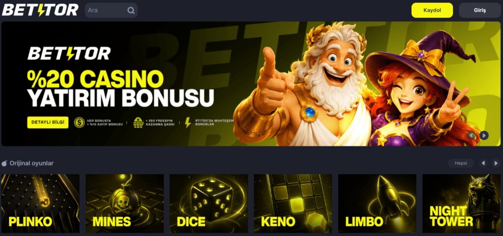 betitor giriş